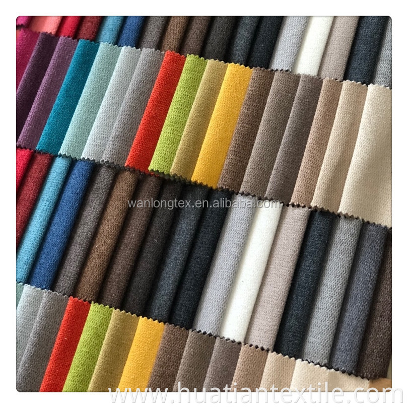 American style Soft touched plain corduroy fabric for sofa